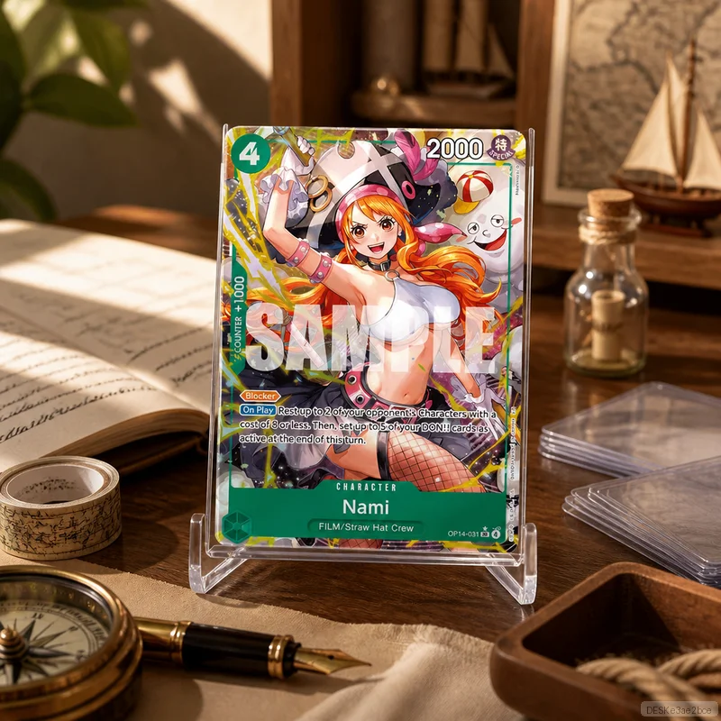 Nami OP14-031 en DIY OPCG Collection Cards Self Made Single Card Classic Game Anime Card Gift Toy 5PCS 10PCS Set