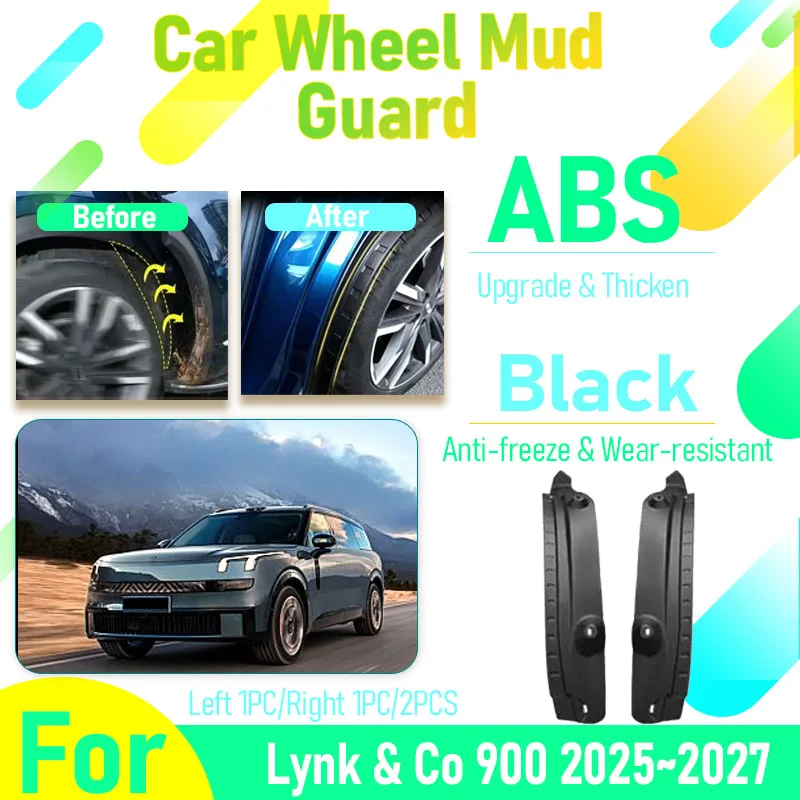 

Car Mudguard For Lynk & Co 900 L946 2025 2026 2027 Antifreeze Mud Fender Flare Mudflap Left Right Wheel Styling Auto Accessories