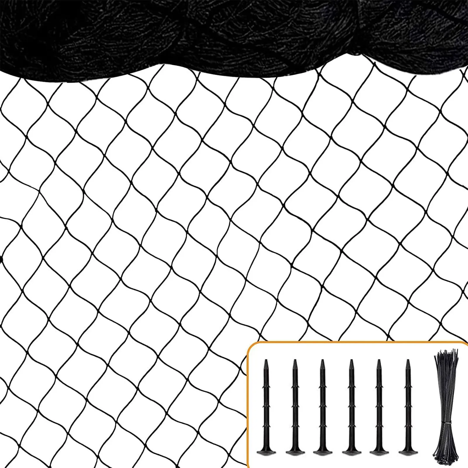 Anti Bird Gardening Mesh Net Multipurposes Poultry Garden Netting for Aviary Netting Deer Fence