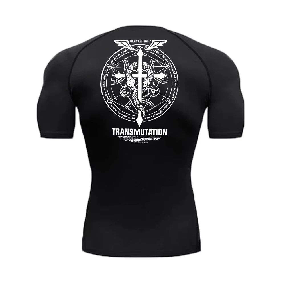 2026 Herren-Kompressionsshirt für Fitness, Laufen und Sporttraining. Schnell trocknendes, atmungsaktives Oberteil für den Sommergebrauch.