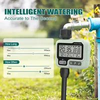 Garden Water Timer Automatic Rain Delay System Plants Lawn Greenhouse Drip Irrigation Equipment Self-watering Device gardening