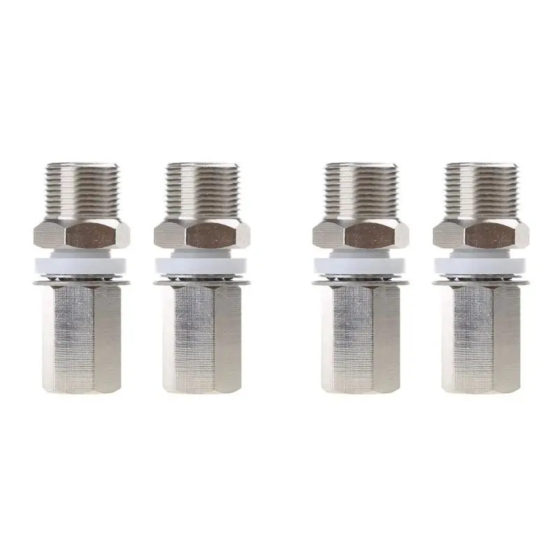 

【RECOMENDAR】4Pcs S216 3/8-24 To SO239 Antenna Mount Adapter SO-239 To 3/8-24 Threaded Antenna Mount Adapter For CB Ham Radio Ant