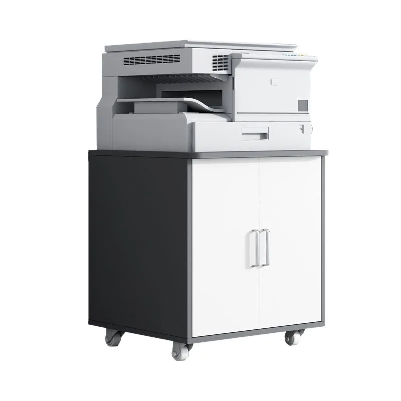 Printer copier cabinet, workbench placement base cabinet, floor-to-ceiling mobile low cabinet rack, large copier table