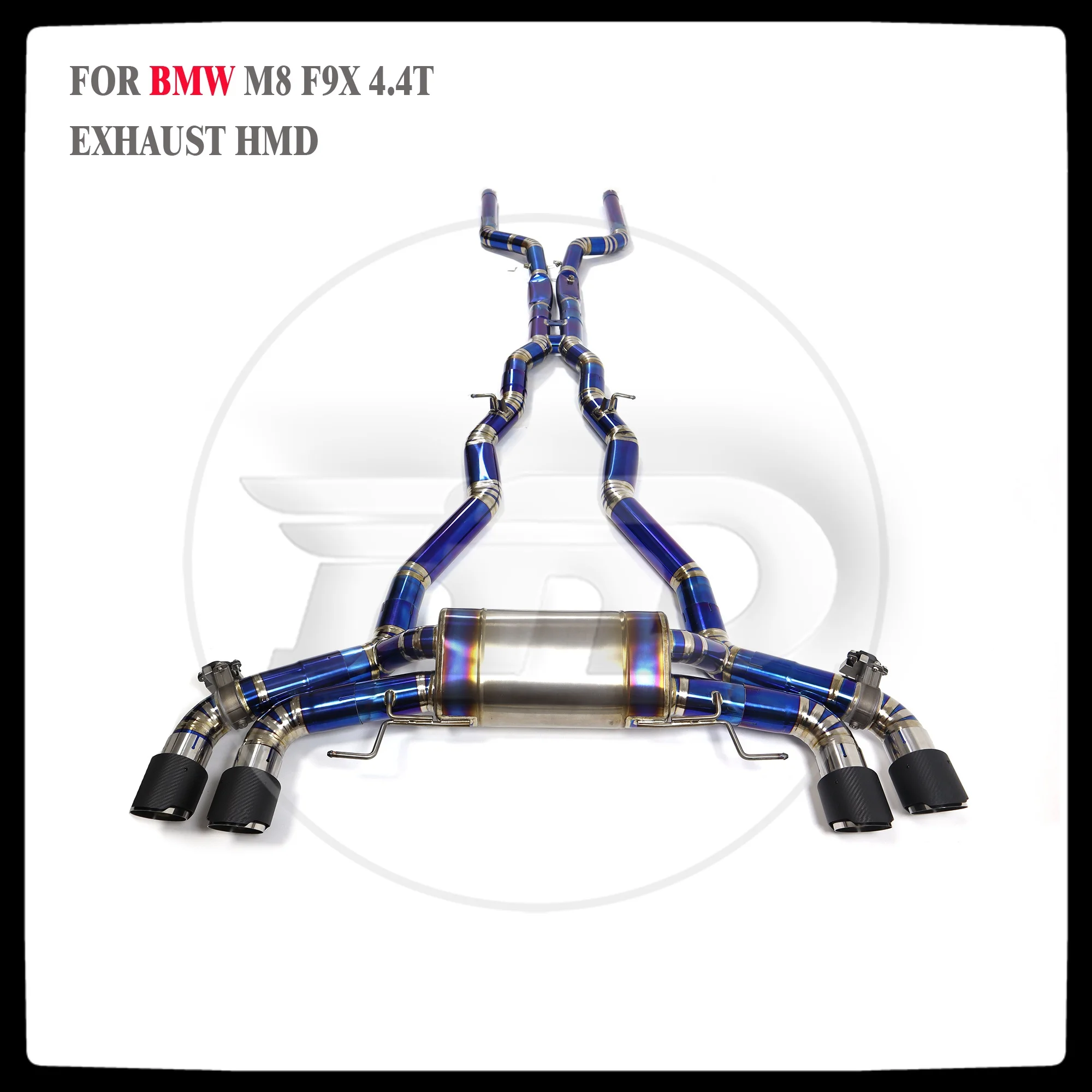 

HMD Titanium Exhaust System Performance Catback For BMW M8 Muffler For Cars Modifity Variable Valve Pipe