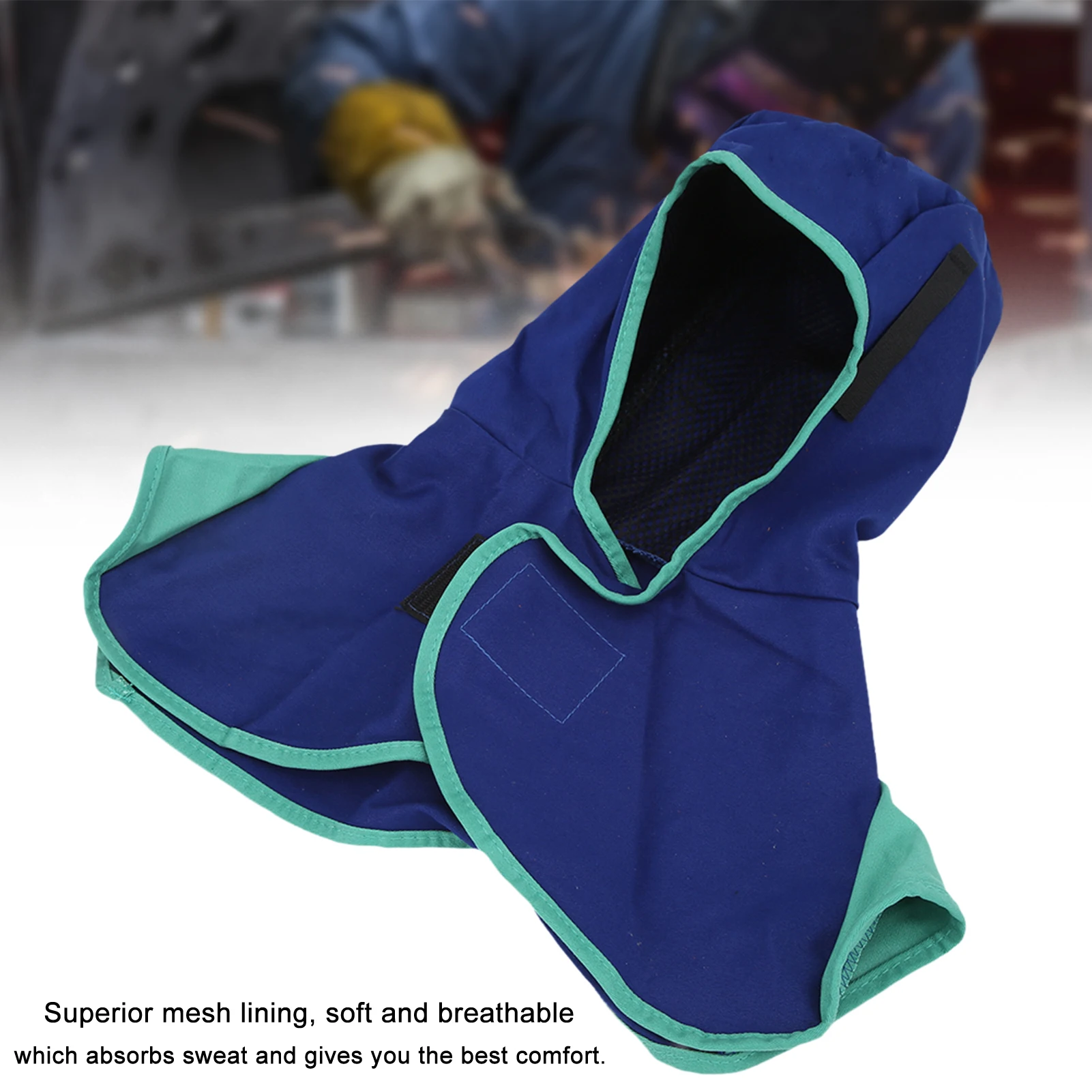 ZK30 Breathable Welding Protective Hood Flame Retardant Head Neck Protection Cover Cap for Welder Head Neck