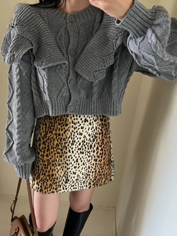 Retro Design Lange Sve Gestrickte Pullover frauen Schwere Verzierte Chic Herbst Winter Neue Sle Street Faion Chinesischen Herkunft