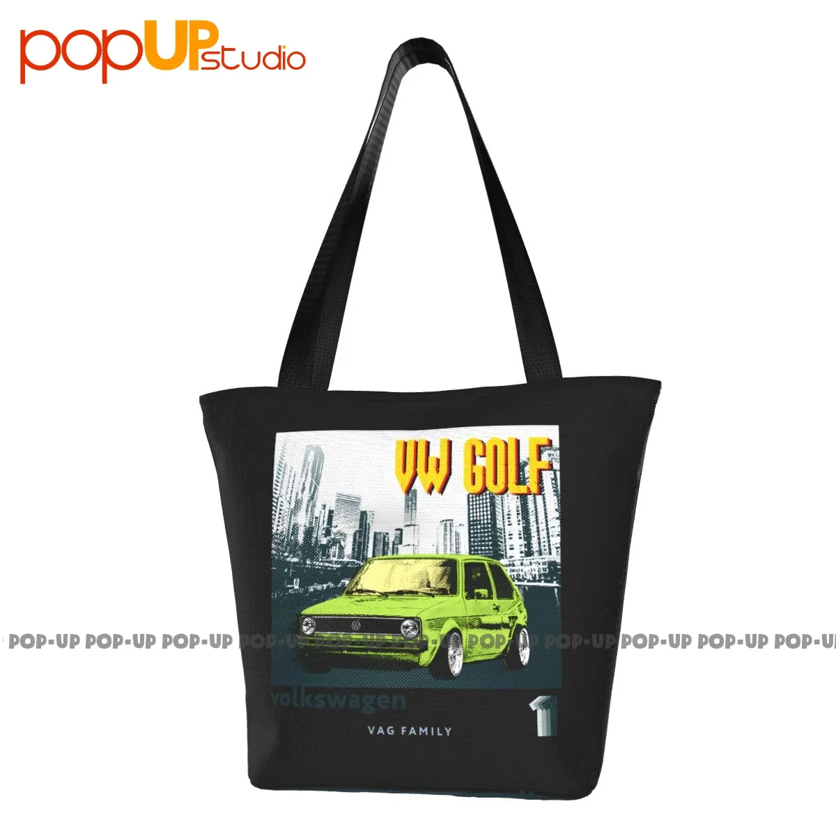 Golf Mk1 Gti P-189 Trendy Handbags Tote Bag Shopping Bag Shopper Purses