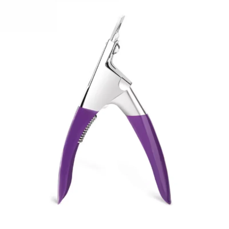 Professional U-Type Fake Nail Cutter Straight Edge Manicure Guillotine Capsule​