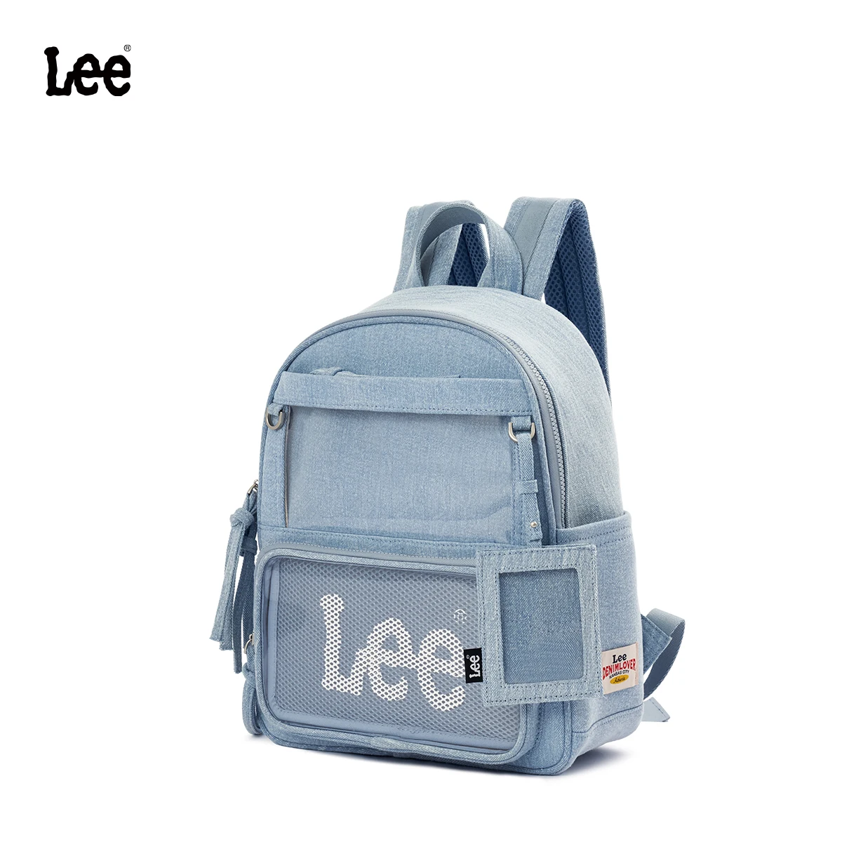 

LEE модная джинсовая школьная сумка Ita для женщин, студентов колледжа, прозрачные дорожные рюкзаки, синие джинсы для подростков, Ita-bag