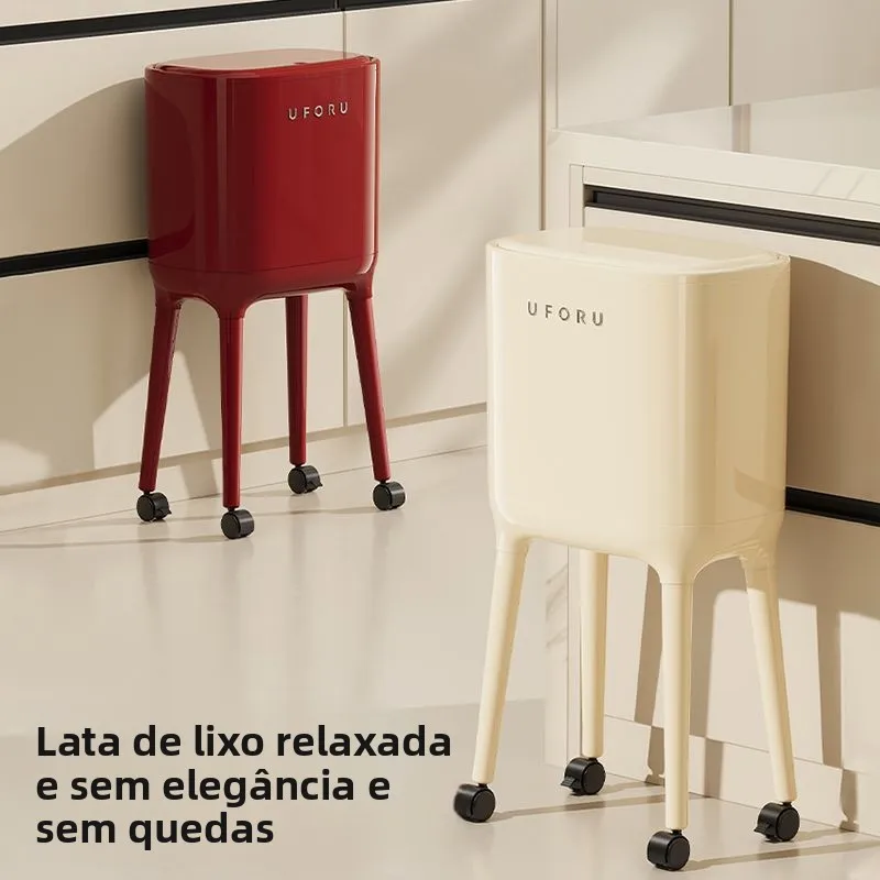 elegant-large-capacity-high-legged-garbage-can-no-bending-household-kitchen-living-room-trash-bucket-portable-waste-storage-b