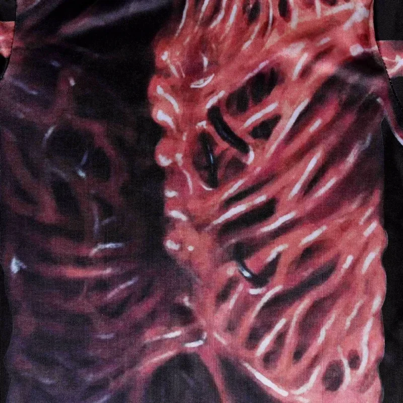 2024 disfraz de cosplay de cabeza estroboscópica para niños con máscara, mono de fiesta divertido de anime para niños y niñas, monos de disfraces de Carnaval de halloween M