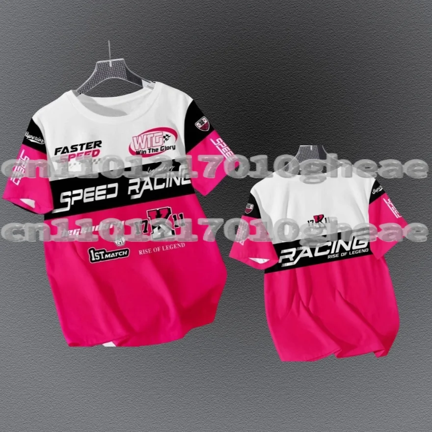 

Повседневная свободная женская футболка с минималистичным мотоциклетным принтом и круглым вырезом, с короткими рукавами, летняя женская повседневная футболка, быстросохнущая