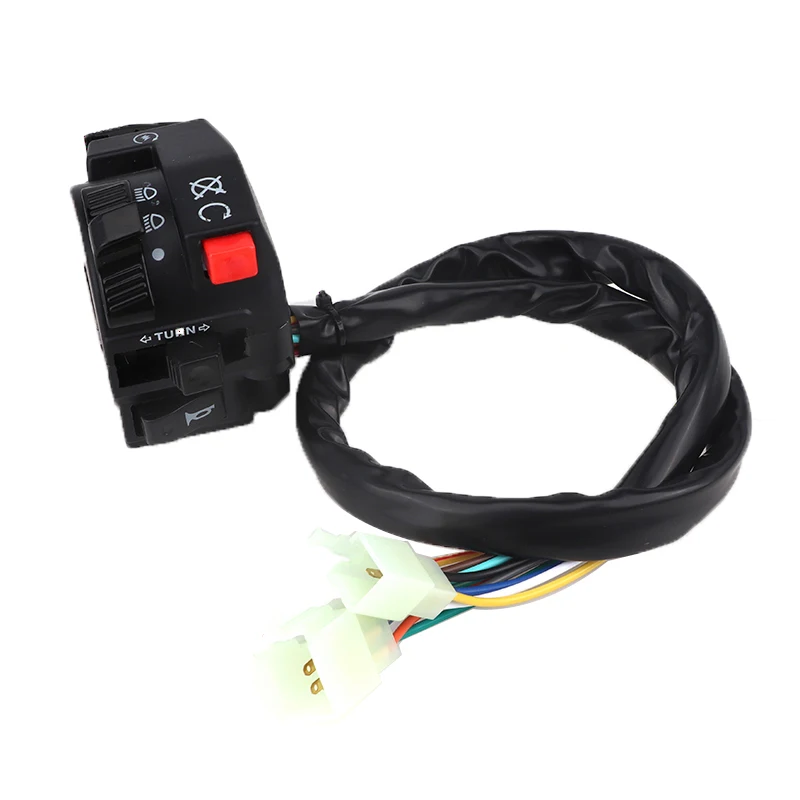 Motocykl 5-funkcyjny elektryczny przełącznik rozruchu dla 110cc 125cc 150cc Taotao Sunl Honda Yamaha KTM Kawasaki ATV części kierownicy