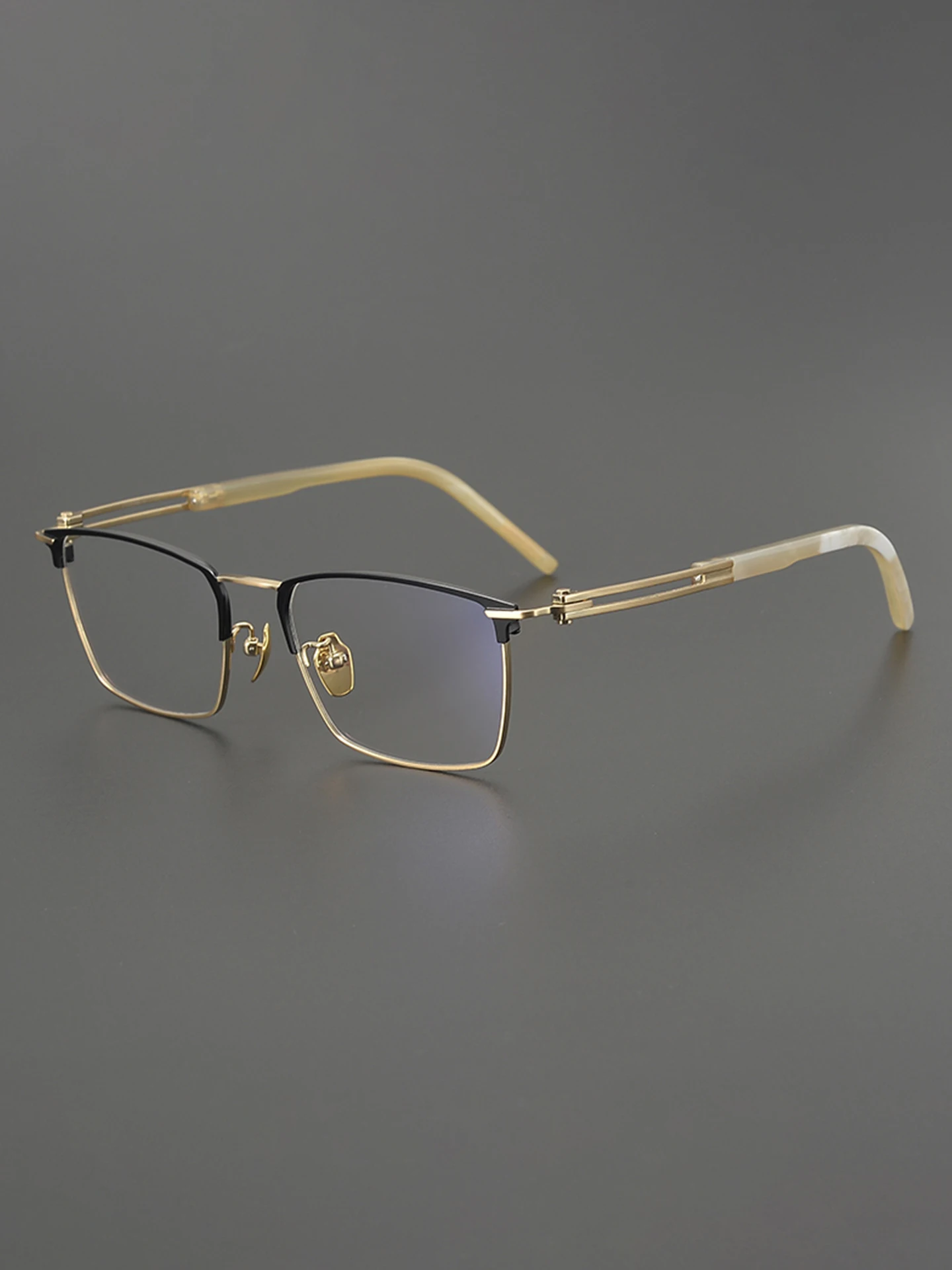 

Vintage Business Glasses Frame for Men Myopia Reading Custom Eyeglasses Titanium Top Quality Women Optical Prescription Eyewear