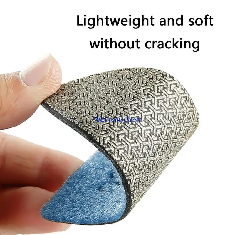 

X37E Tile Glass Abrasive Disc Diamonds Grinding Pad Trimming Buffing Hand Sanding
