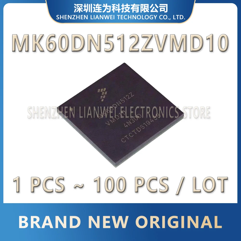 

MK60DN512ZVMD10 MK60DN512ZVMD MK60DN512 MK60DN MK60 IC MCU Chip MAPBGA-144