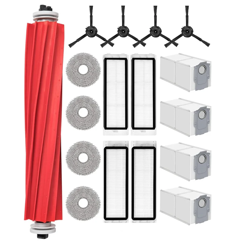 A11R للمكنسة الكهربائية Roborock Q Revo فرشاة جانبية رئيسية فلتر HEPA ممسحة أكياس الغبار القماشية قطع غيار