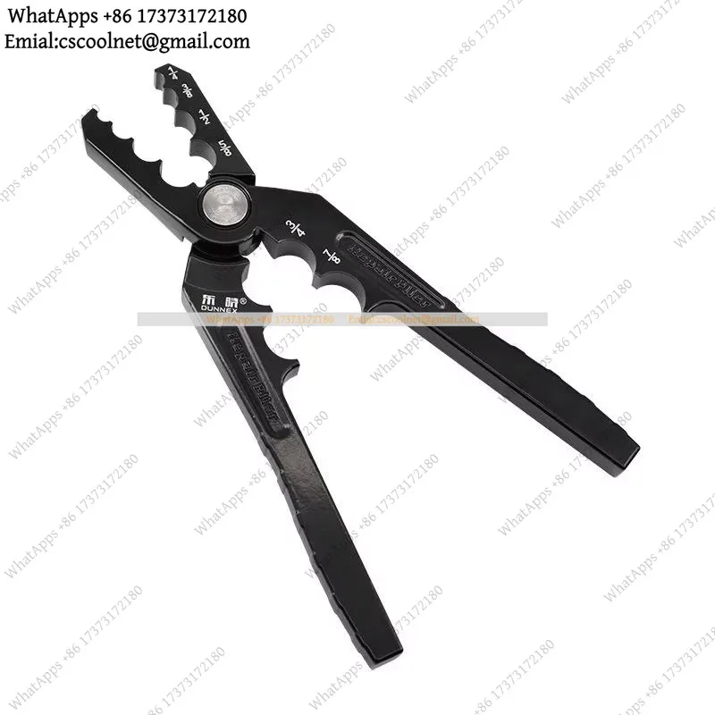 JS01 CT-301 Copper Tube Rounder Flattening Repair Pliers Refrigeration Folding Pipe Straightener Deformation Restorer Tool