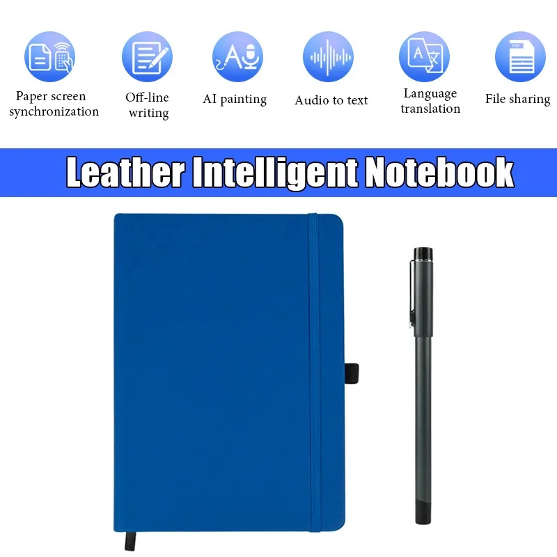 Smart AI Paper Screen Synchronous Notebook Set Bluetooth Connection Design Painting Handwriting Electronic Book Digital Pen