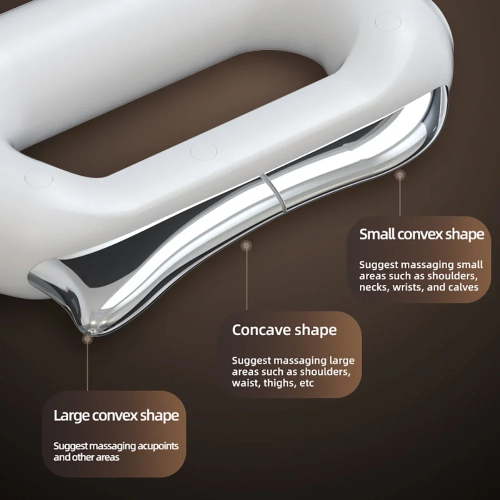 전기 난방 근막 마사지 바디 스크래핑 미세 전류 진동 근육 이완 바디 리프팅 Guasha 마사지 칼