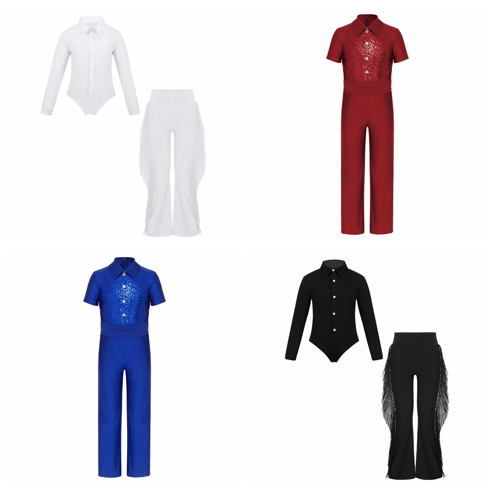 

Детские комбинезоны для сальсы и танго, топы с отложным воротником, рубашки для латиноамериканских и современных танцев для мальчиков, боди, купальники, детские комбинезоны для фигурного катания