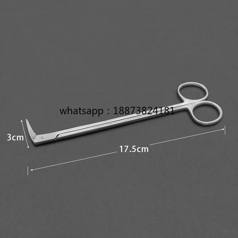 

Stainless Steel Micro Bird Beak Angled Surgical Vascular Coronary Artery Scissors with 45/70/90/120 Degree fast shipping