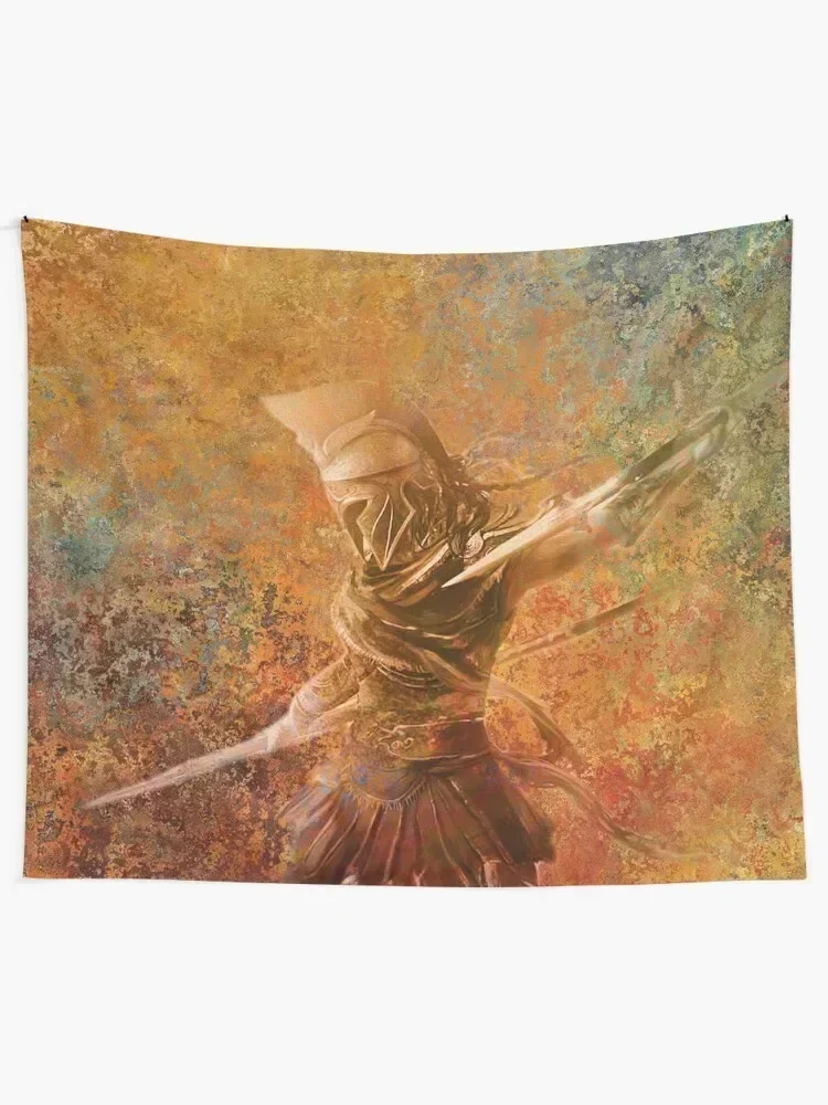 SPARTAN ACHILLES:GREEK WARRIOR Tapestry Decorations For Your Bedroom Custom Tapestry