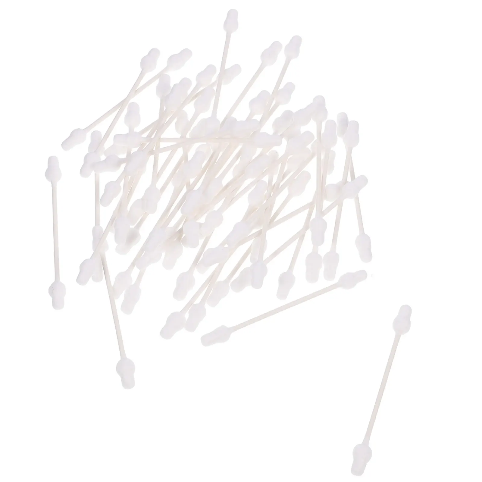 

110Pcs Baby Cotton Swabs Gourd Head Design Safe for Newborn Skin Cleaning Tool for Ear Nose Eyes Toes Fingers Baby Care Buds