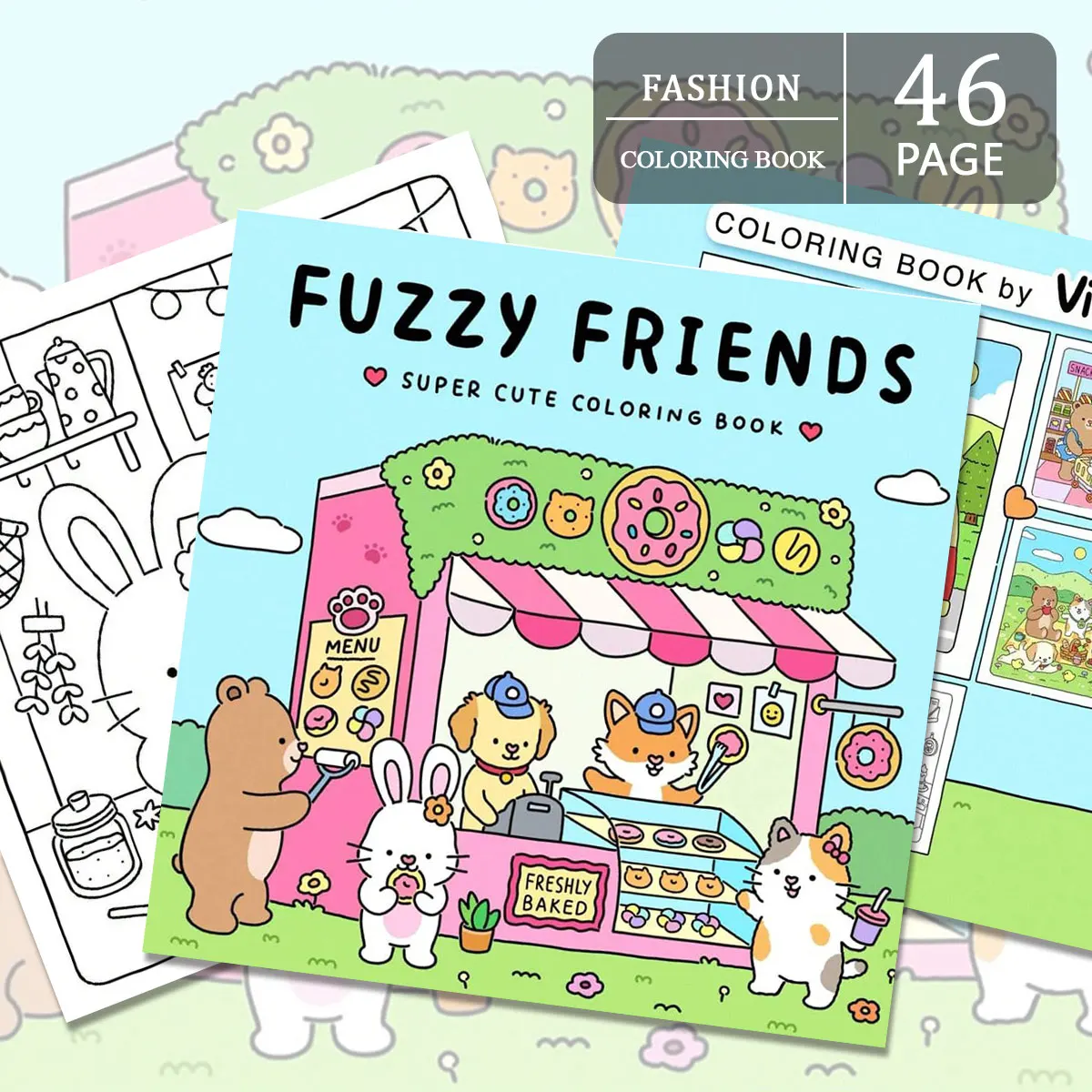 Cat Mom Coloring Books, Warm Pet Scenes, Easy Coloring, For Home Parent - Child DIY, Relax, Unwind, Boost Creativity