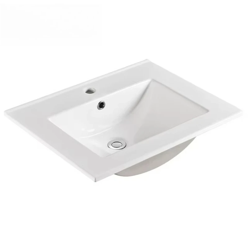 

Bathroom cabinet basin, thin-edged ceramic sink, ceramic countertop 9060