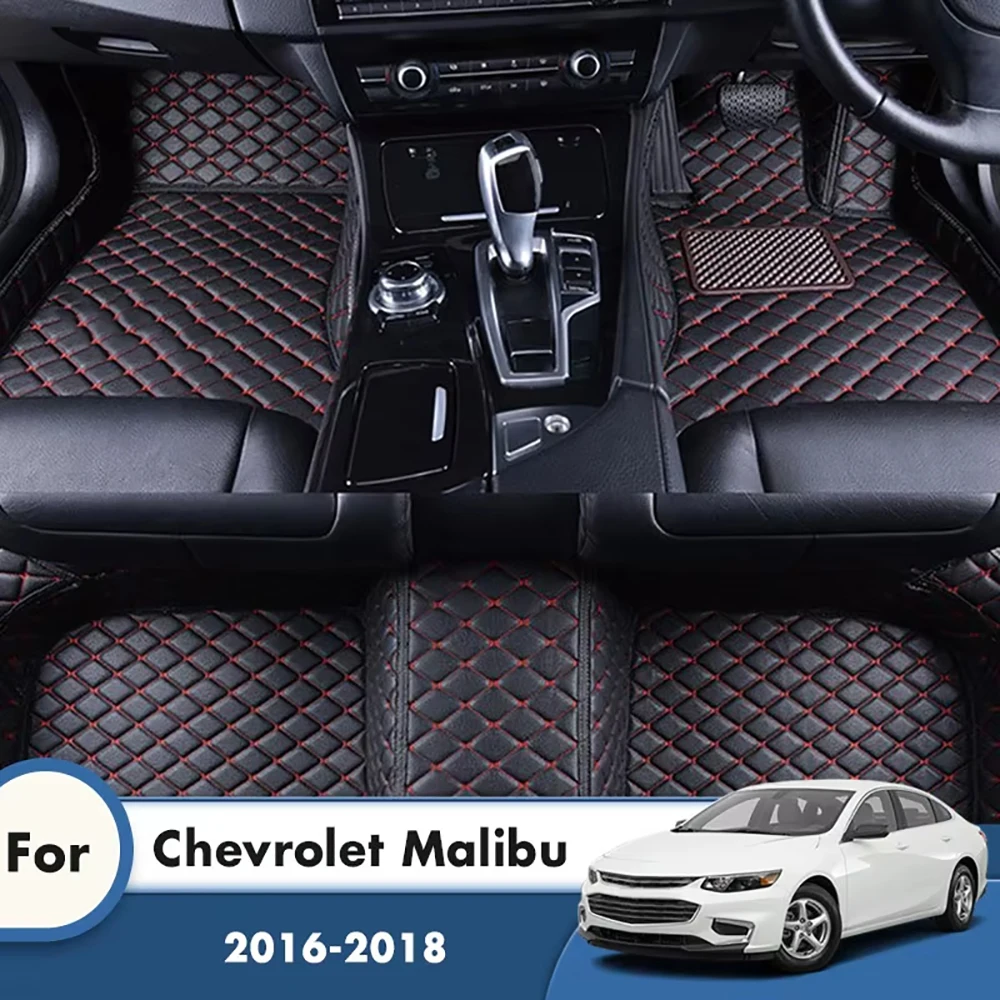 

Коврики на заказ для Chevrolet Malibu 2018, 2017, 2016, автомобильные коврики, подкладки для ног, аксессуары для автомобильного интерьера, водонепроницаемые коврики