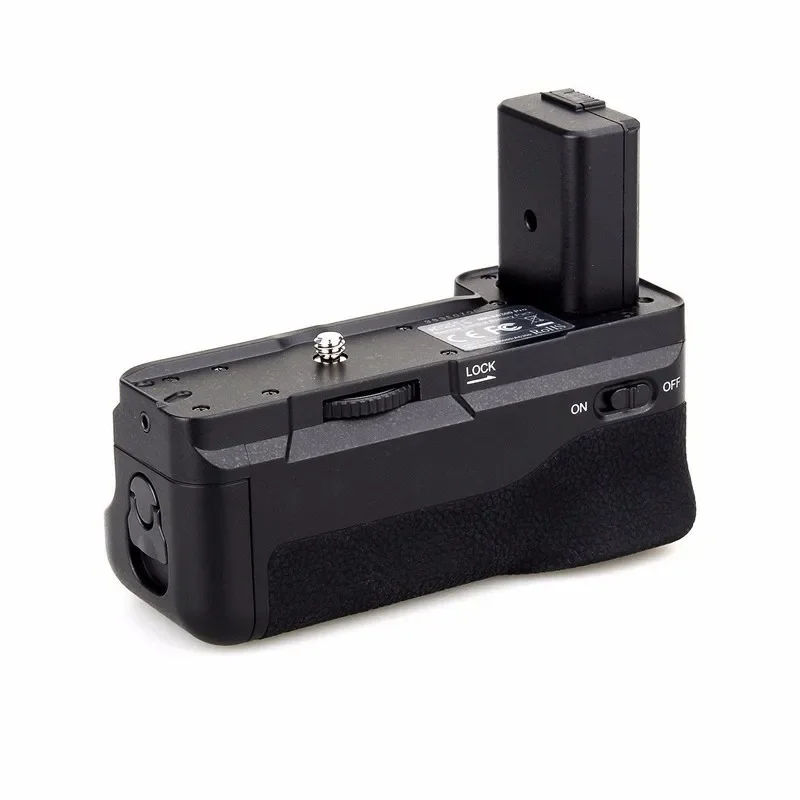 Meike MK-A6300 Vertical Multi Power Battery Hand Grip for Sony A6300 A6000 A6400 Camera work with 1 or 2 NP-FW50 battery