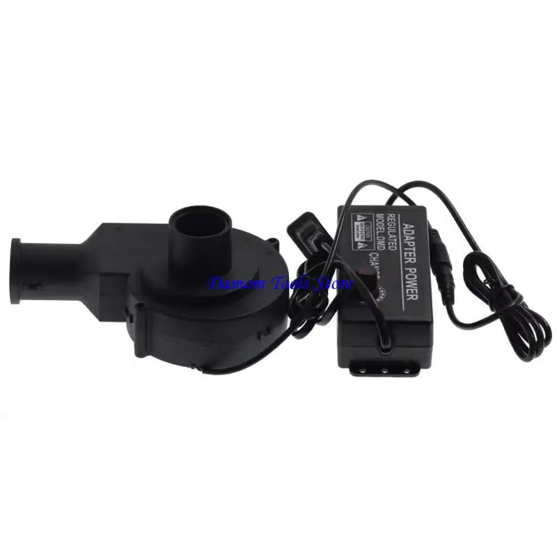 57be 155x98x67mm12v تدفق الهواء الكبير 100V 220V AC وحدة تحكم السرعة