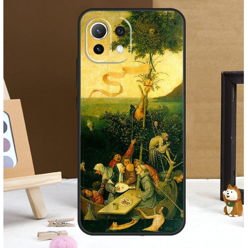 Hieronymus Bosch Art Painting Case For POCO X6 Pro M6 X3 X4 X5 F3 F5 M5s Xiaomi 13 14 Ultra 12 Lite 11T 12T 13T Pro Cover