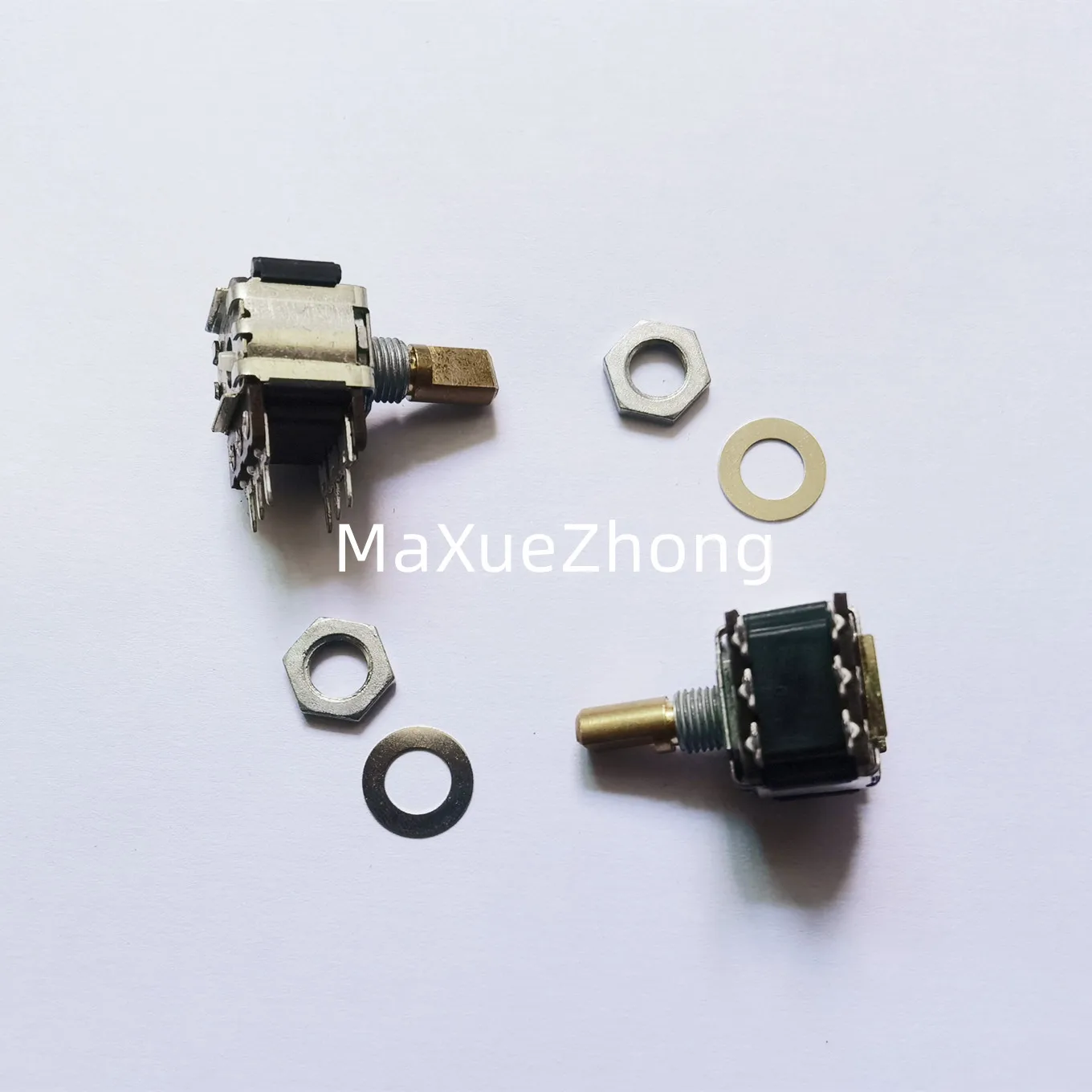 Original New 100% EC18 dual encoder 6pin 16 positioning step 288SO121 copper handle 16MM (SWITCH)