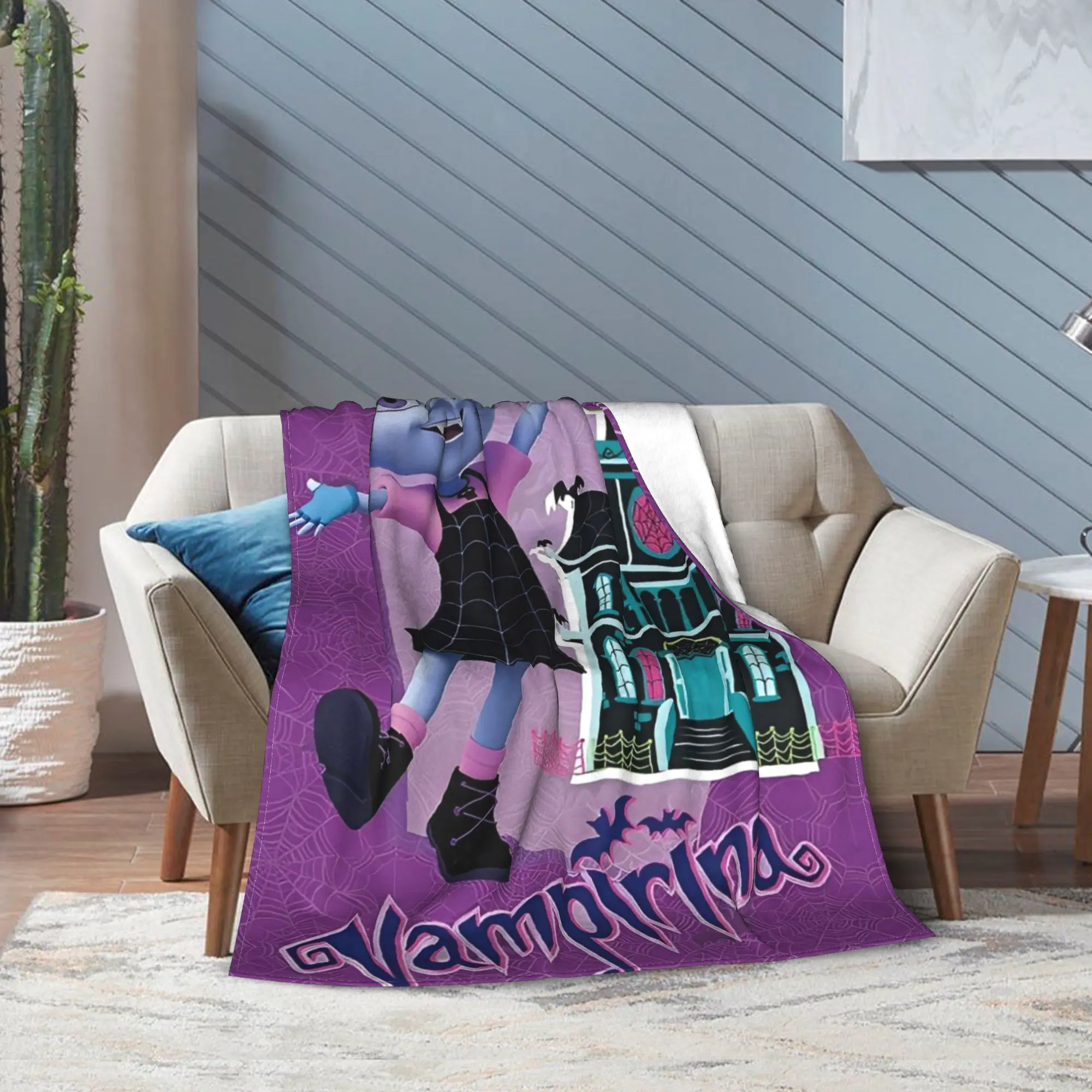 سوبر لينة مصاص دماء في سن المراهقة بطانية مصاص دماء قسط الصوف الفانيلا بطانية سرير خفيفة الوزن الدافئة بطانيات قطيفة استخدام كل موسم #1