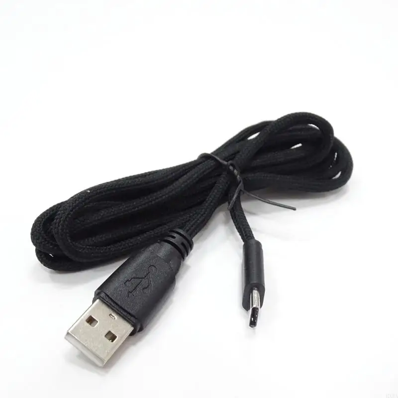 HXBA 1.8M Soft PVC Nylon Pengisian Kabel Pengisian Tahan Mouse Penggantian Keyboard Mouse Mouse untuk mouse dan keyboard