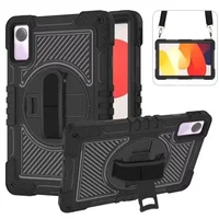 Funda para tableta Xiaomi RedMi Pad SE 11 2023 2025, funda para RedMi Pad 2 (11 "") con soporte a prueba de golpes, funda para niños con agarre manual y correa para el hombro