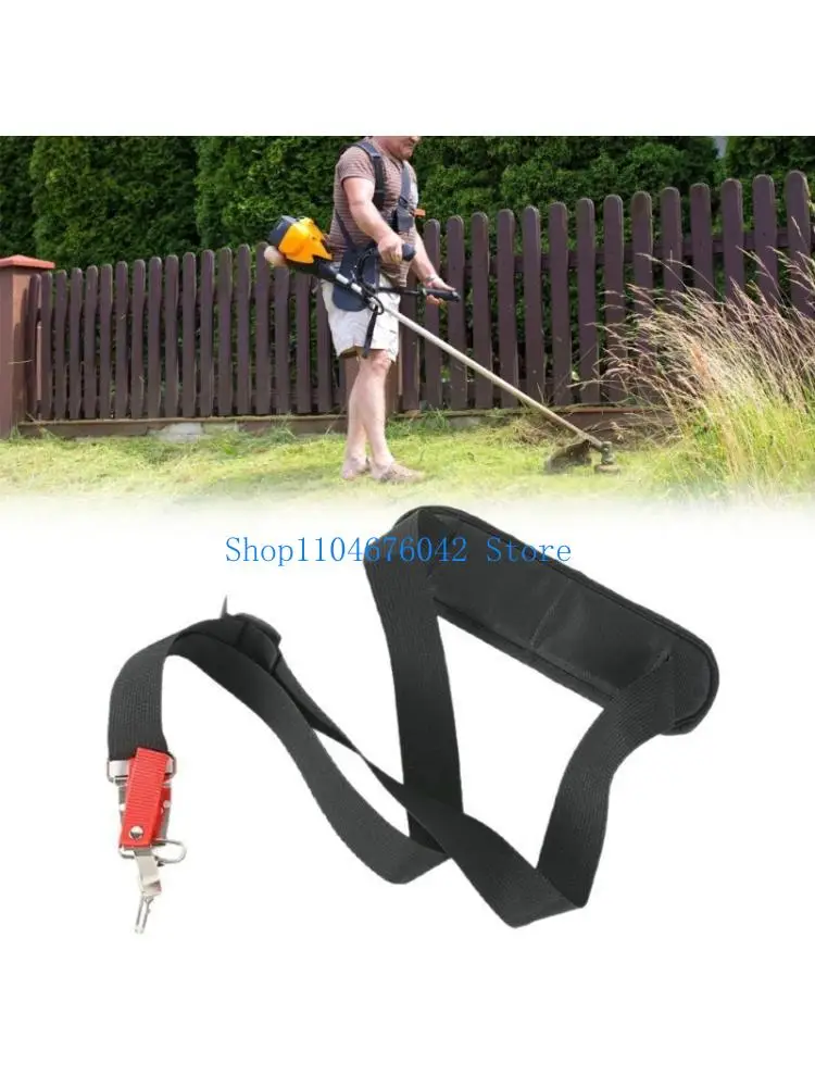 652F Adjustable Grass Trimmer Shoulder Strap Single Harness Lawn Mower Carry Belt