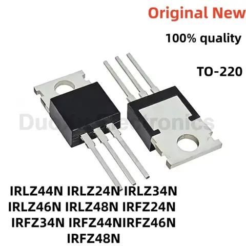 (10piece)100% New IRLZ44N IRLZ24N IRLZ34N IRLZ46N IRLZ48N IRFZ24N IRFZ34N IRFZ44N IRFZ46N IRFZ48N TO-220 Chipset