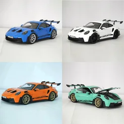 NOREV 1:18 Scale Diecast Alloy Porsche 911 992 GT3 RS 2022 Supercar Toys Cars Model Classics Adult Souvenir Gifts Static Display