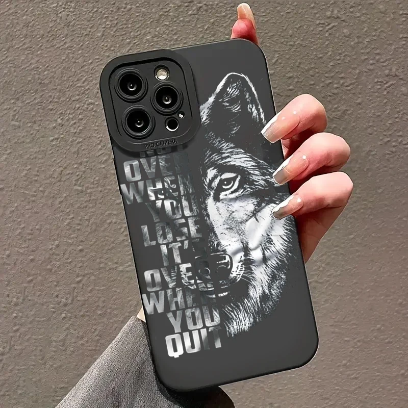 Animal Wolf Phone Case for Xiaomi Redmi Note 11 10 12 13 Pro Plus 5G 12S 10S 11S Redmi 12C 13C 4G Soft Silicone Shockproof Cover