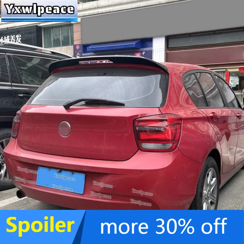 

For BMW 1 Series F20 Spoiler 2012-2018 120i 118im 135i 116i M135i ABS Plastic Trunk Wing Rear Roof Spoiler Body Kit Accessories