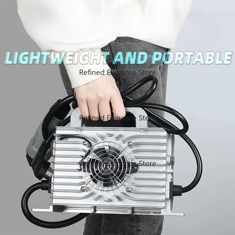 Custom Waterproof Smart Electric Battery Charger 48V 30A 58.4V 35A On-Board Fast Automatic 16S for Automotive