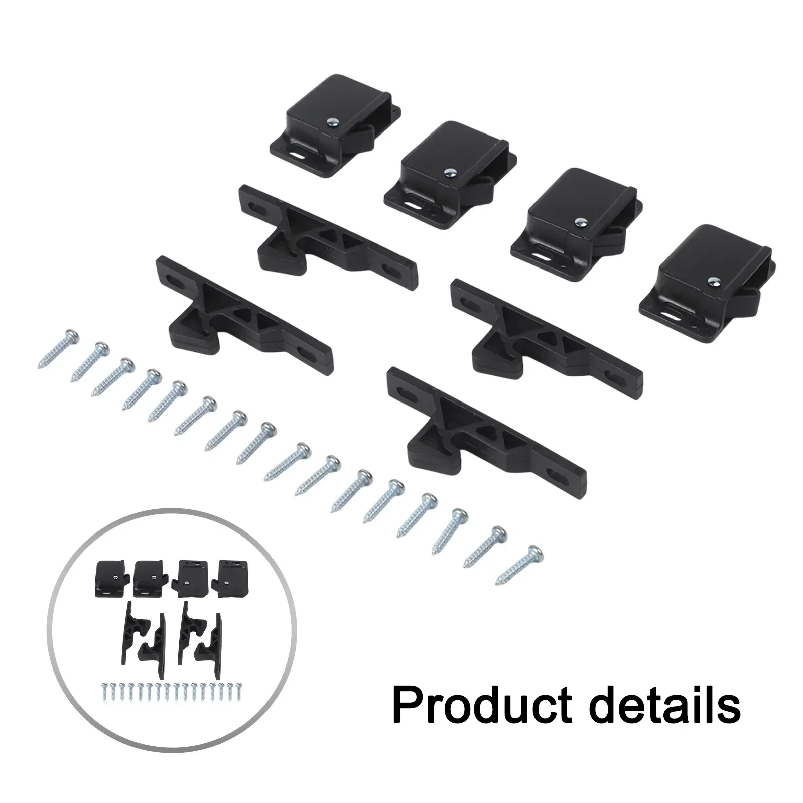 

Cabinet Door Lock Set With Screws For Caravans And Motorhomes Ensures Security Of Drawers And Cupboards During Travel