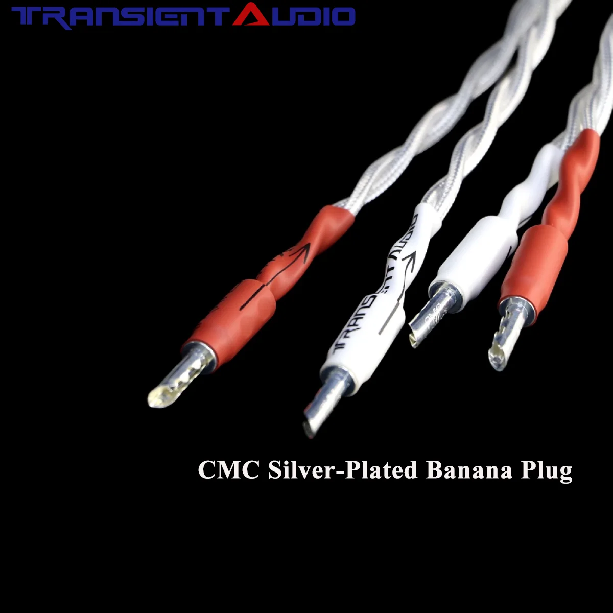 TRANSIENTHI-Fi Diamond Series2 High-Fidelity Noise-Reduction Audio Amplifier Speaker Cable - Single Crystal Silver Audio Cable