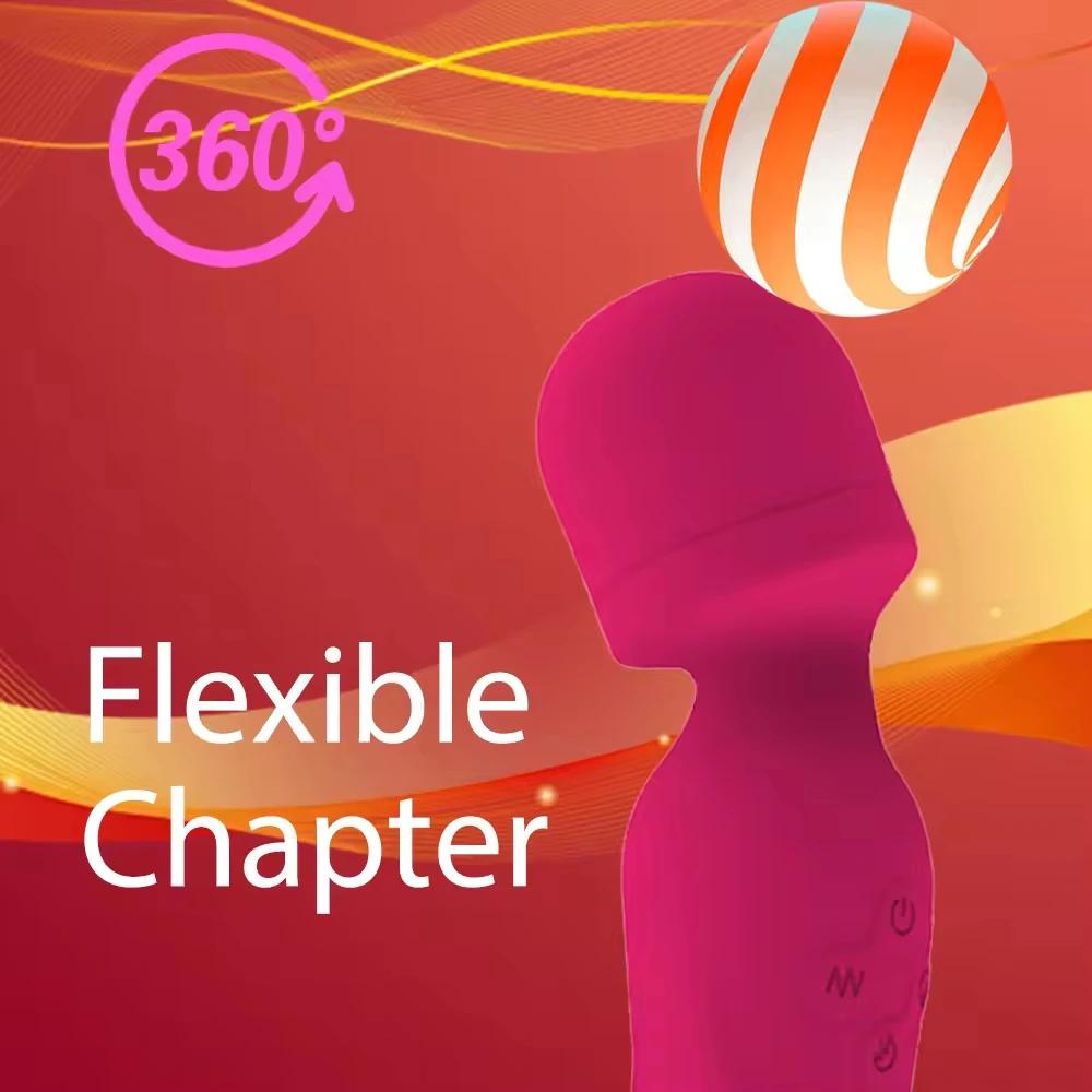 قوية AV عصا سحرية دسار هزاز للنساء البظر محفز المثيرة اللعب G بقعة جهاز تدليك للمهبل الجنس لعب الكبار للإناث