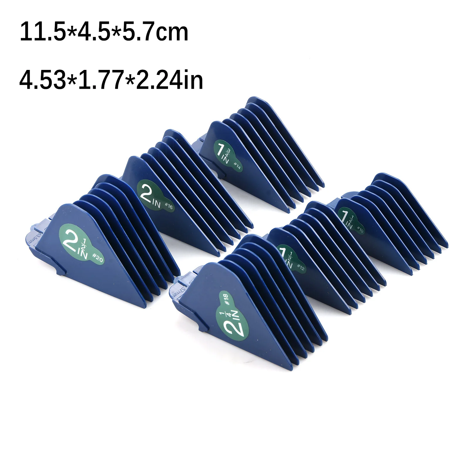 6 قطعة/المجموعة لحرس المقص Clipquik 32 مللي متر-64 مللي متر ( # 20 18 16 14 12 10) أمشاط دليل المقص لملحقات Wahl مجموعة حماية المقص