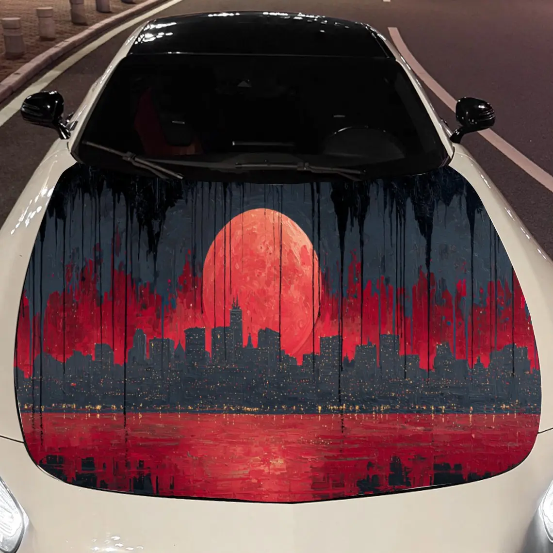 Melting Night Car H…