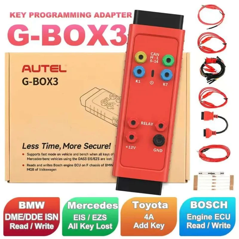 Autel G BOX3 Key Programming Tool For Benz All Key Lost Work With KM100/ IM508/ IM608